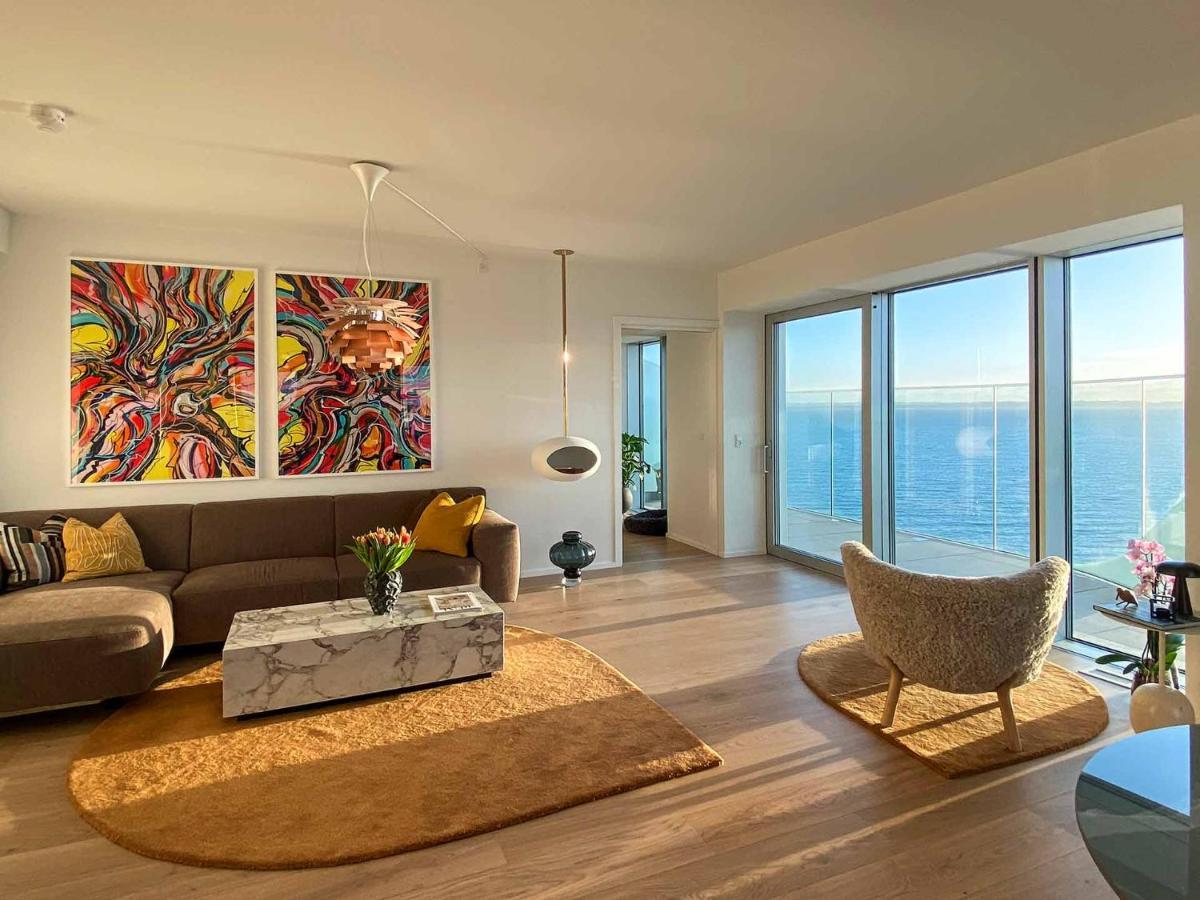 Amazing Sea View Apartment Орхус Экстерьер фото